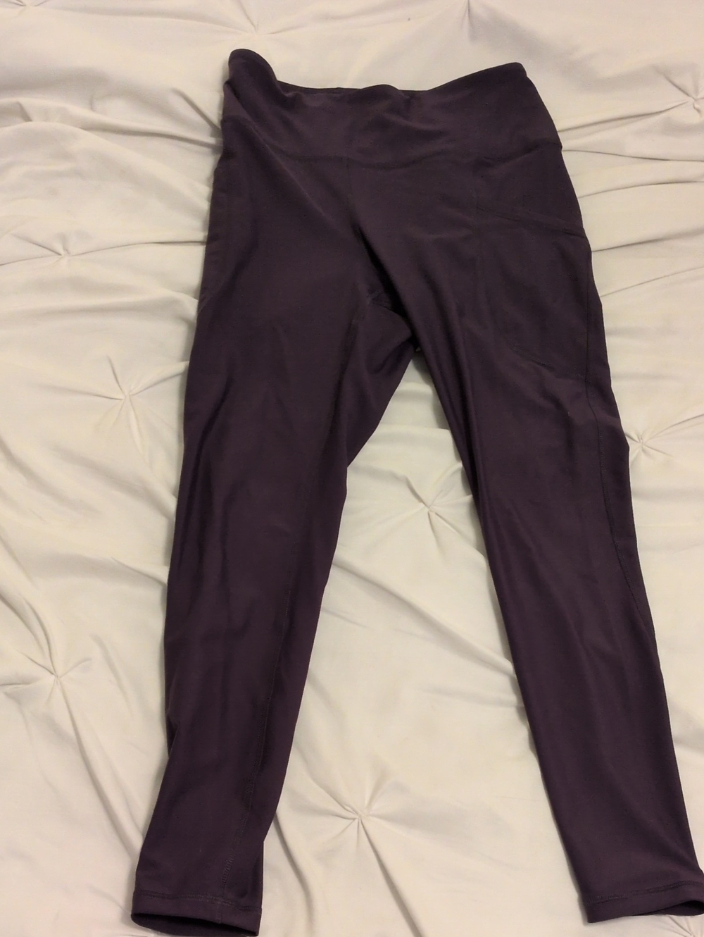 Old Navy Deep Plum High-Rise Leggings